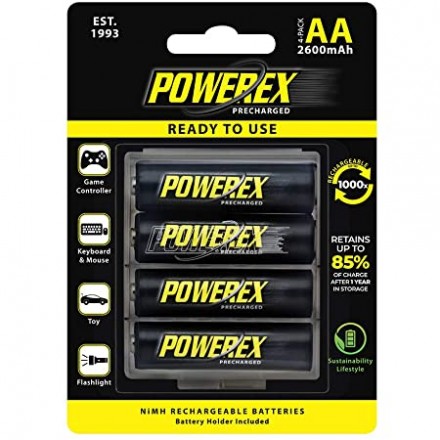Аккумуляторы Maha Powerex Precharged AA 2600mAh 4шт Аккумуляторы Maha Powerex Precharged AA 2600mAh 4шт